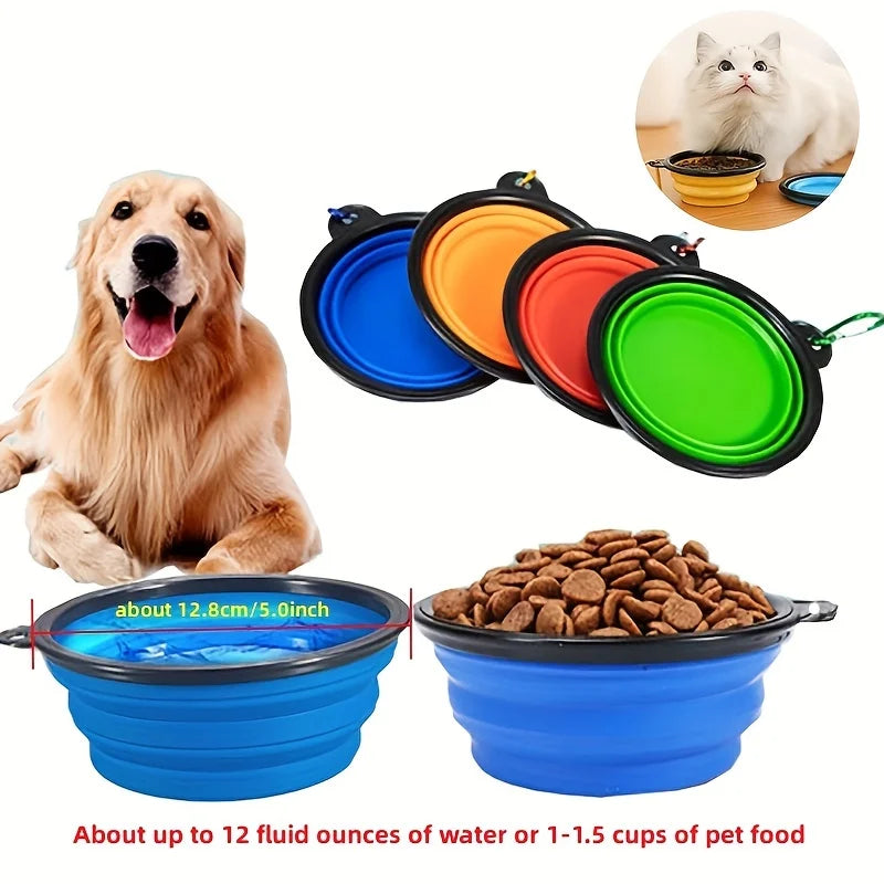 Portable Pet Food Bowl for Traveling