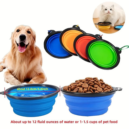 Portable Pet Food Bowl for Traveling
